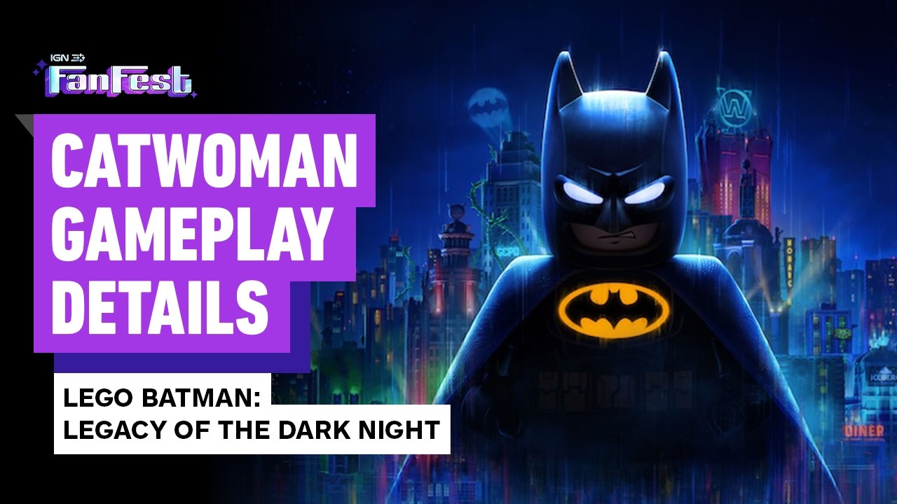 Lego Batman: Legacy of the Dark Knight - New Catwoman Gameplay Details | IGN Fan Fest 2026