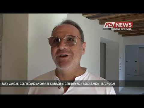BABY VANDALI COLPISCONO ANCORA. IL SINDACO: «I GENITORI NON ASCOLTANO» | 18/07/2025