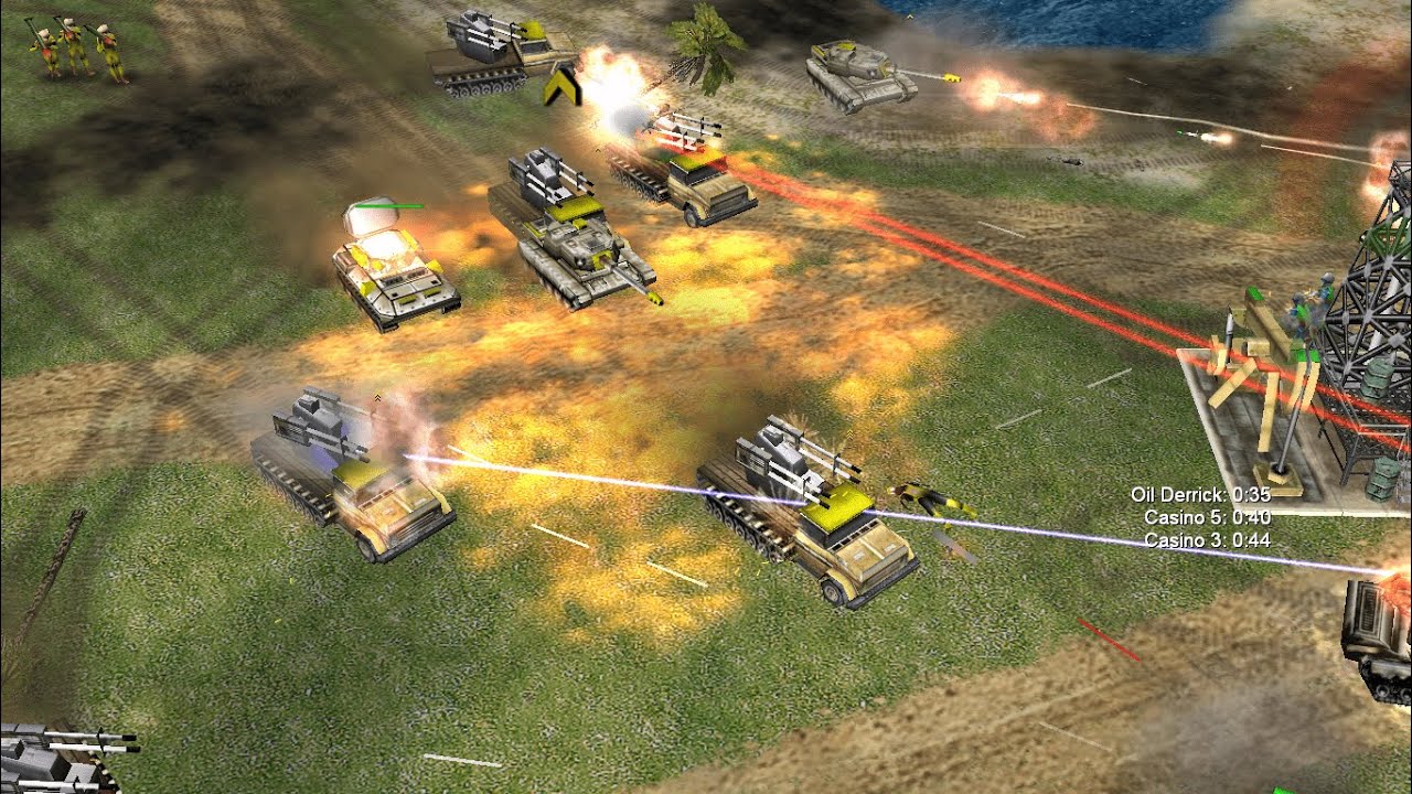 CASINO v5 || Toxin General || Pro Rules C&C Generals Zero Hour