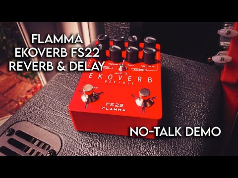 Flamma: EKOVERB Delay & Reverb. No Talk Demo - YouTube