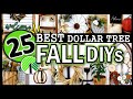 BEST $1 HIGH END DOLLAR TREE FALL DIY'S | 25 WOW Autumn Decor Ideas in 2021