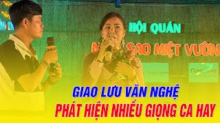 Những bài hát ngọt lịm của đêm giao luu văn nghệ