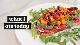 what I ate today (vegan) • loaded toast &amp; okonomiyaki