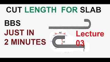 How to calculate lapping length of steel | Overlapping of steel bars in columns, beams, slabs(BBS)
