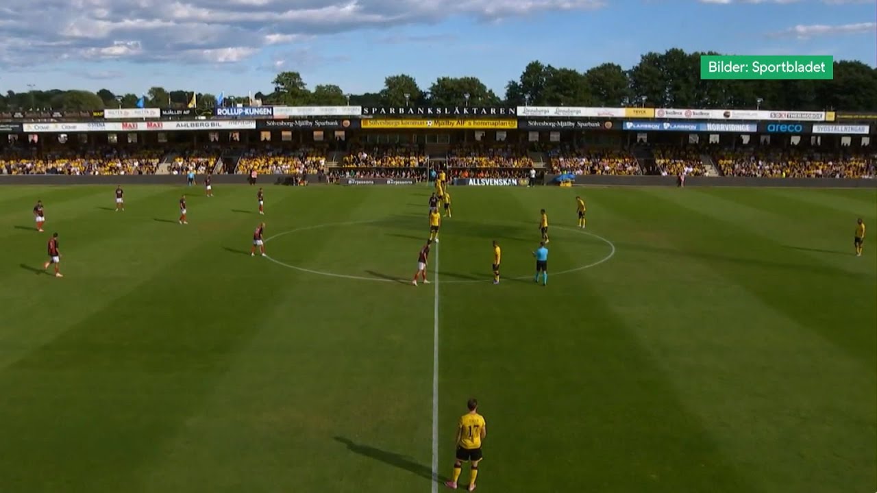 Mjällby AIF 3–0 Lincoln Red Imps full highlights