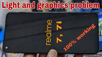 Realme 7 graphics problem solution | Realme 7 light problem solution