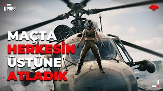 RANKED MAÇTA HERKESİN ÜSTÜNE ATLADIK #PUBG #RANKED