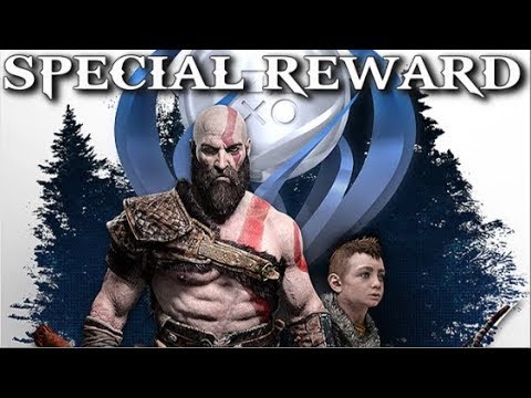 소니는 GOD OF WAR 플래티넘 트로피를 가진 사람들에게 보답합니다!