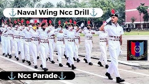 Basic Ncc Drill Demo l Navy NCC Drill l Naval Wing Drill #ncc #nccdrill #ncctraining #navyncc #navy