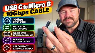 Information CableCreation USB-C to Micro B Cable Update