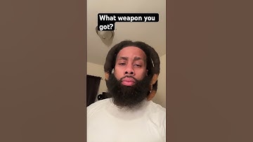 What weapon you got ? #funny #comedy #shorts #memes #short #trend #trending #subscribe #fypシ