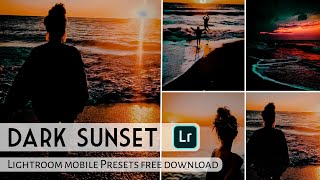 Lightroom mobile Presets free dng || dark sunset Preset lightroom tutorial || AZ EDiTZ screenshot 3