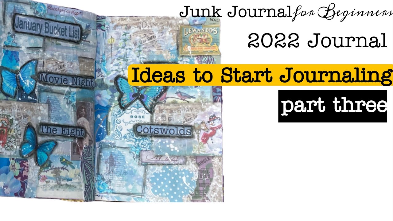 How to Start a Journal in 2022. Ideas for Journaling Newbies. Tutorial ...