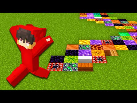 Minecraft, But Walking Spawns Random Blocks!