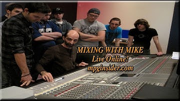 Mixing With Mike Mixing Tip on Parallel Compression For Drums
