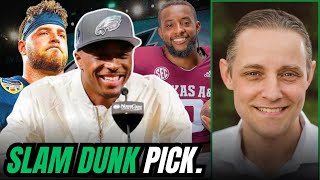 John Stolnis REACTS to Eagles 2024 Draft Class \u0026 Howie's Moves | Quinyon Mitchell is POLISHED!