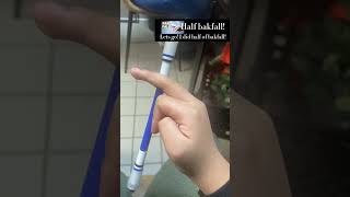 I did half of bak fall lets go!! #penspinning