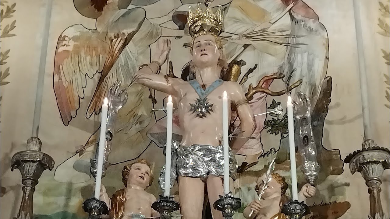 Traslaz. del Simulacro di San Sebastiano dalla Cappella all'Altare Maggiore.Acireale 26 Gennaio 2026