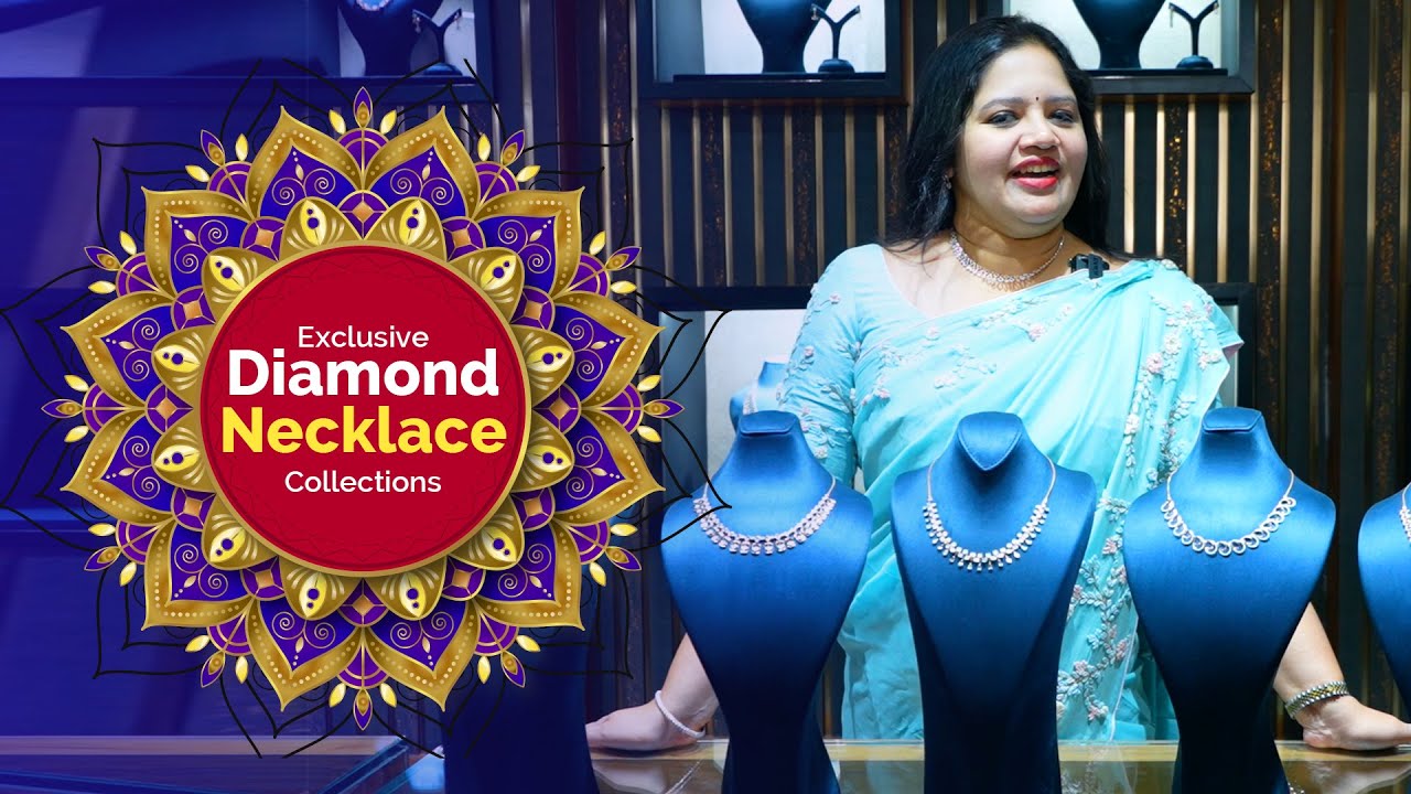 Exclusive Stylish Diamond Necklace Collections DC Jewellers, Best