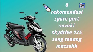 spare part motor suzuki skydrive owner skydrive wajib simak ❗ Daftar harga sparepart suzuki skydrive