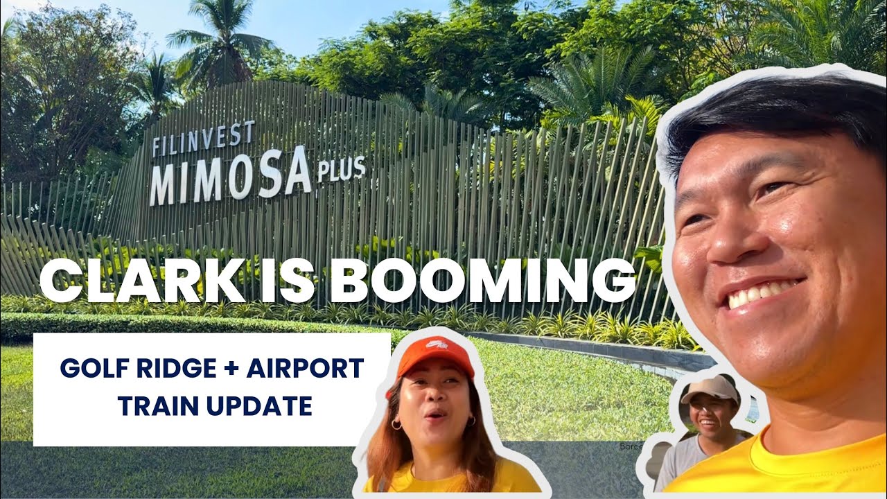 Обзор инвестиций в Кларке, Пампанга, до 2026 года | Жилой комплекс Golf Ridge Condo + строительст...