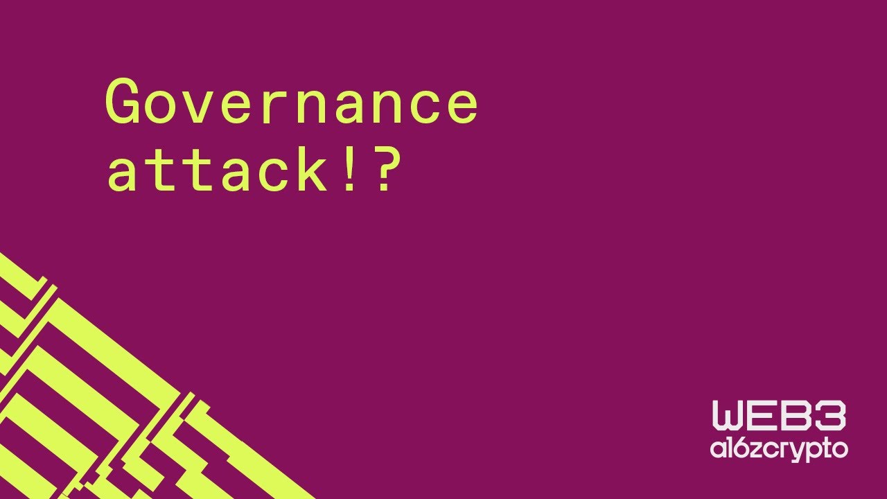 Governance Attack!?