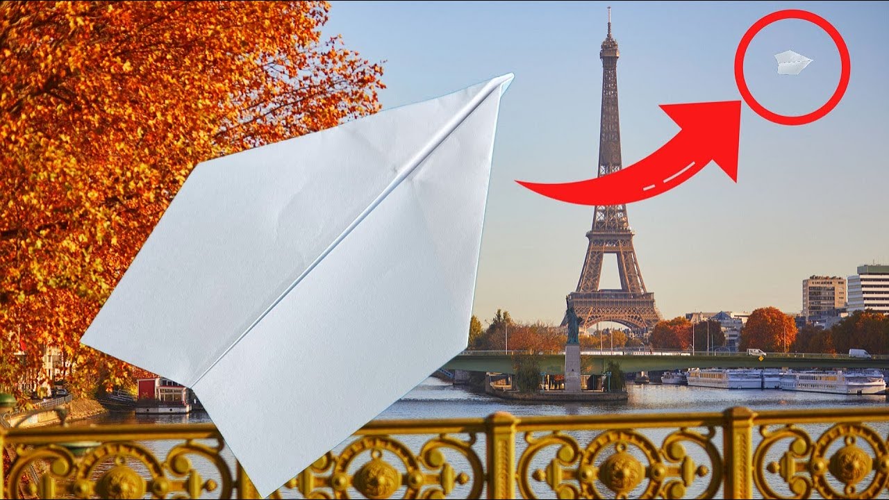 Comment faire un Avion en Papier qui vole loin - Plus de 350 mètres