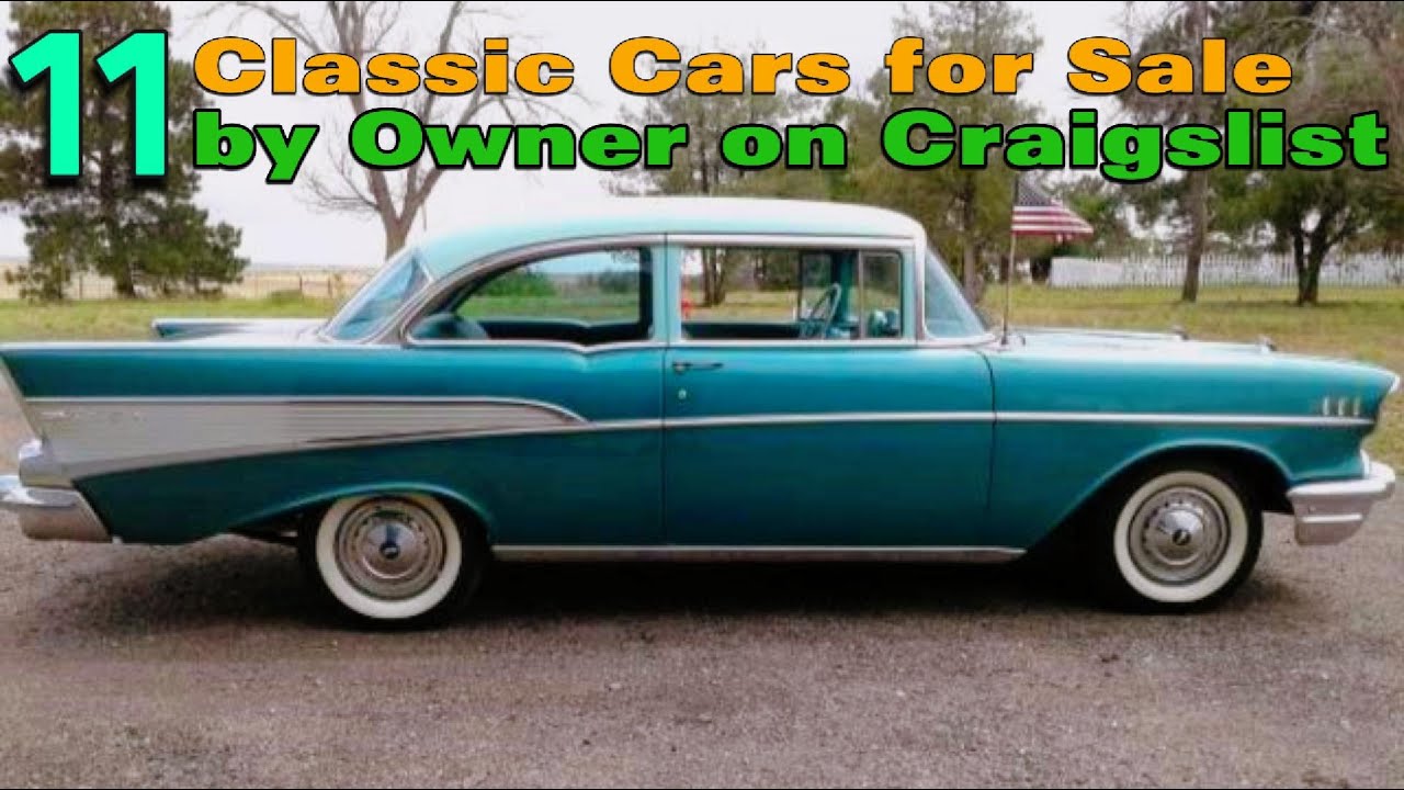 Craigslist Classic Car Hunt Uncovering 11 Hidden Gems for Sale by