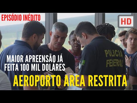 [INACREDITÁVEL] Maior Apreensão já Feita no Aeroporto Área Restrita Discovery Channel - 2021 INÉDITO