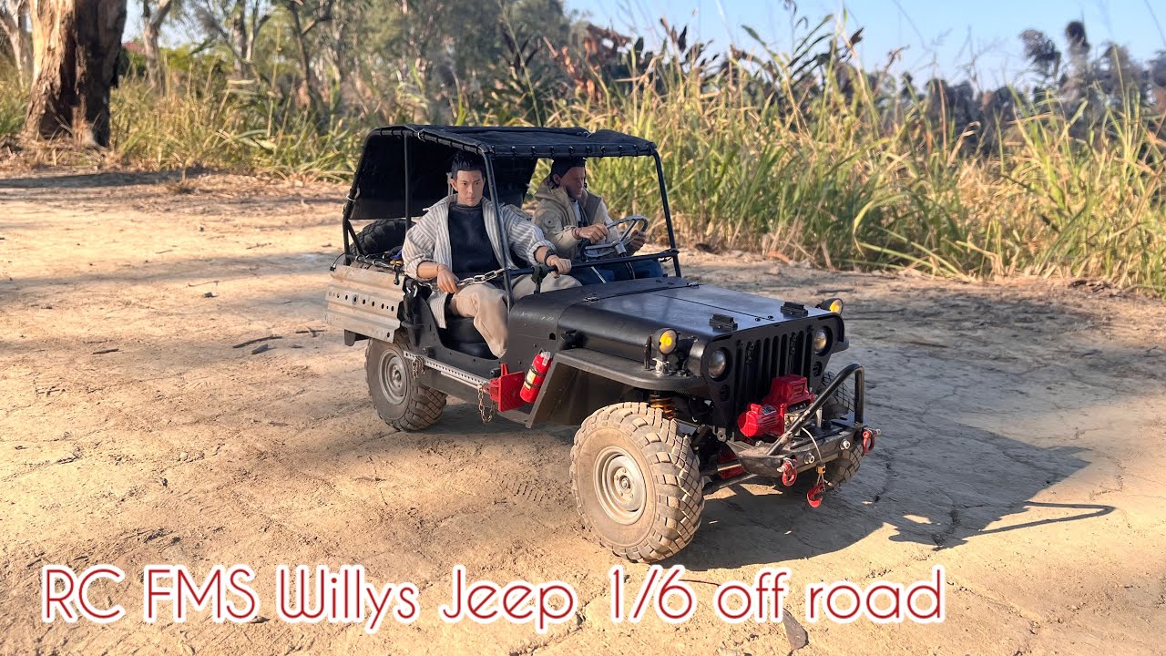 RC FMS Willys Jeep 1/6 off road 