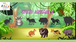 Shadow matching wild animals and farm animals for kids screenshot 4