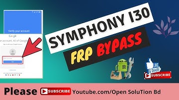 Symphony i30 Frp Unlock |Symphony i30 Frp Bypass New Method Without Password (2021)