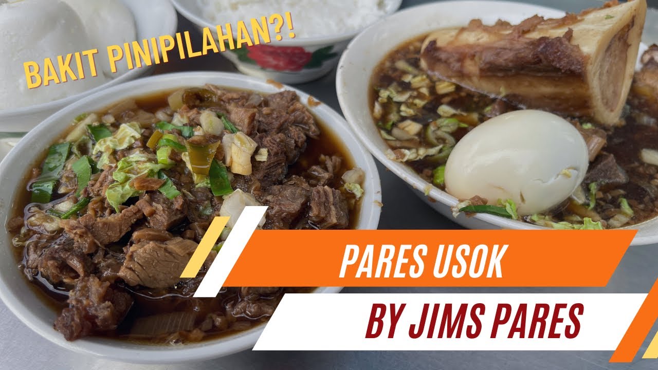 Pares usok by Jims Pares Masarap nga Ba talaga?! The Famous Pares