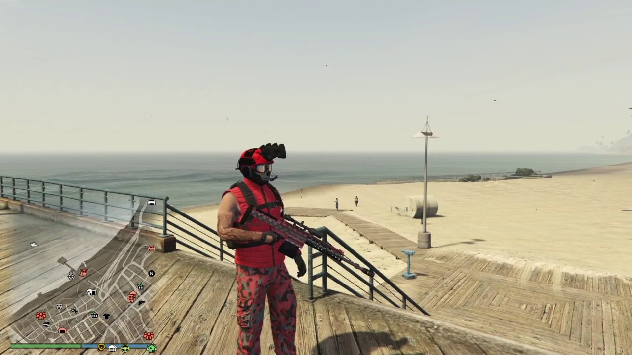 HOW TO TURN ON THERMAL GOGGLES GTA 5 ONLINE YouTube