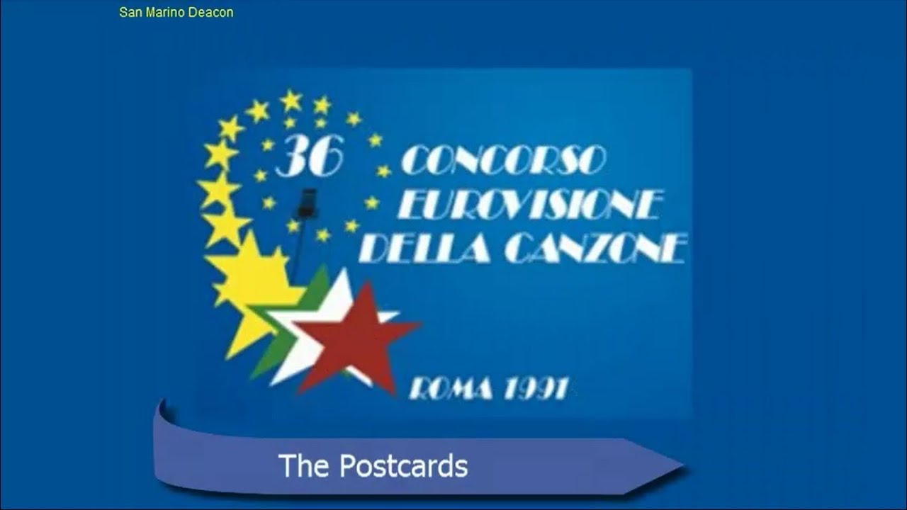 Eurovision 1991 The Postcards YouTube