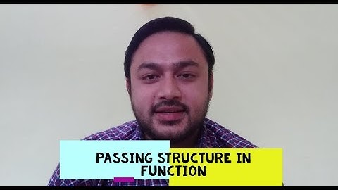 Passing structure in function as arguments in C++