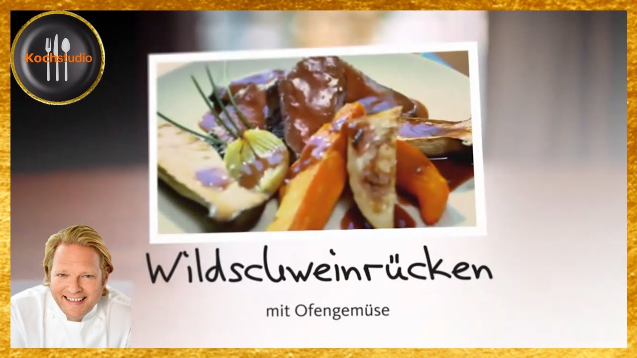 Björn Freitag - Wildschweinrücken mit Ofengemüse