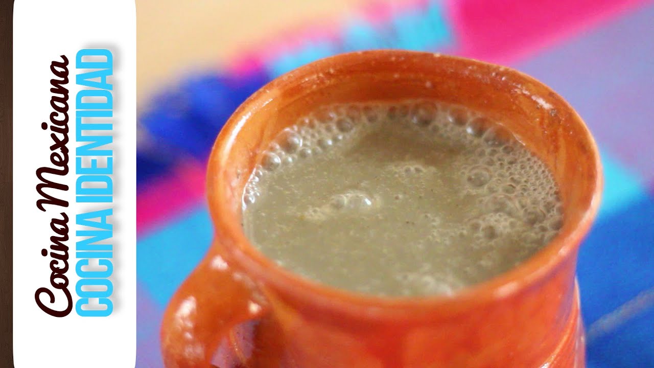 Cómo hacer Atole de Pinole. Yuri de Gortari.  Recetas Mexicanas. Gastronomía Mexicana