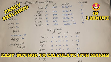 12th Mark Calculation Simple Method Explained | 12th Private And Arrear Students News | Sparkerz
