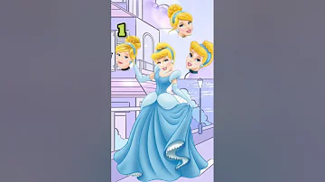 cinderella||cinderella cartoon||cinderella wrong head puzzle #shorts#ytshorts#cinderella #wronghead