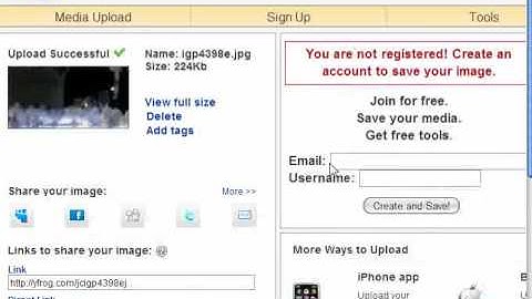 New ImageShack Tutorial