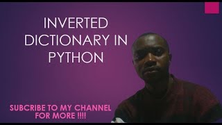 INVERTED DICTIONARY IN PYTHON