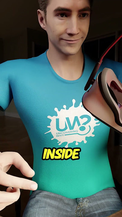 The hidden eye inside her VR game #vrgaming #3danimation