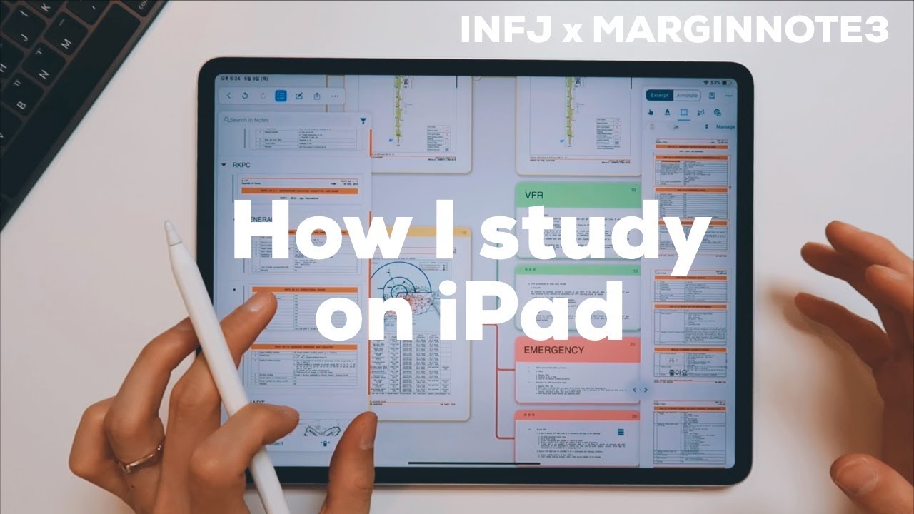 Update How I Study on iPad 📖✏️ (ft.MarginNote3)