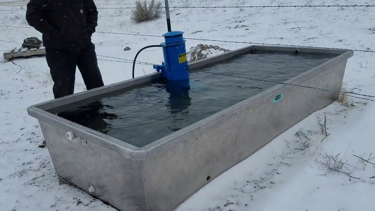 Trojan 66B Gas Stock Tank Heater Review YouTube