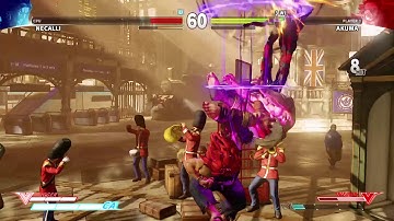 STREET FIGHTER V | Akuma Crouching Crush Counter