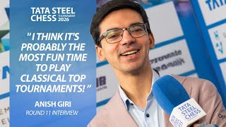 Anish Giri round 11 interview | Tata Steel Masters 2026