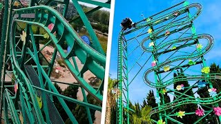 Nid des Marsupilamis 4K On Ride POV -  Parc Spirou Provence