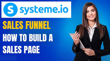 Systeme.io Sales Funnel Tutorial: Building a Sales Page (Lesson 5)