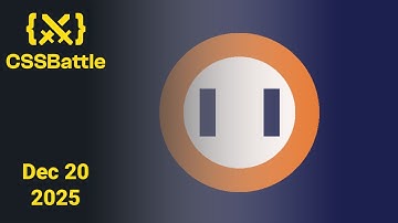 CSSBattle Daily Challenge December 20 2025